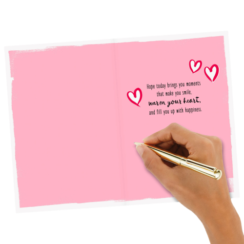 Valentine's Day Card Pink