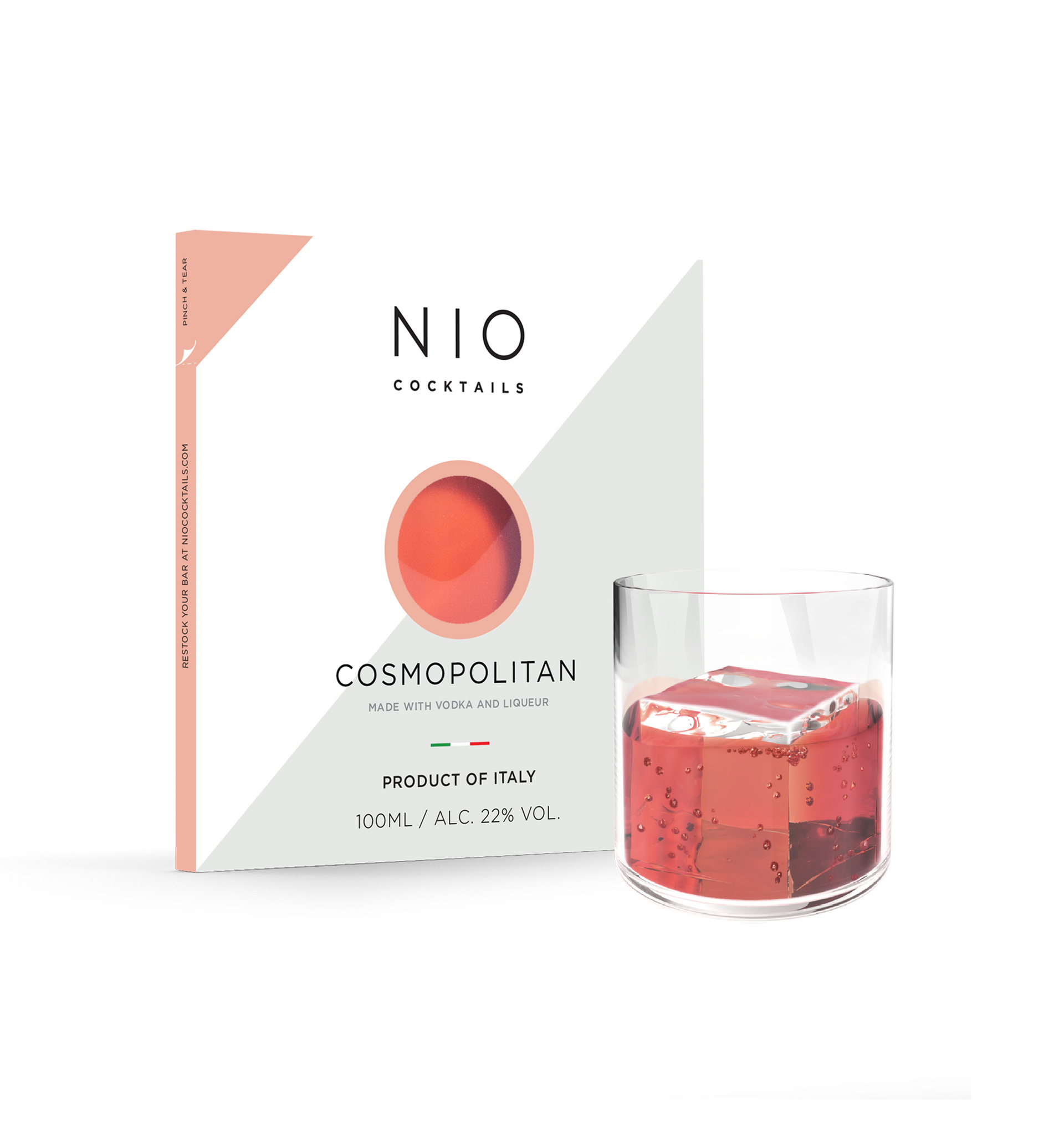NIO COCKTAILS Cosmopolitan glass