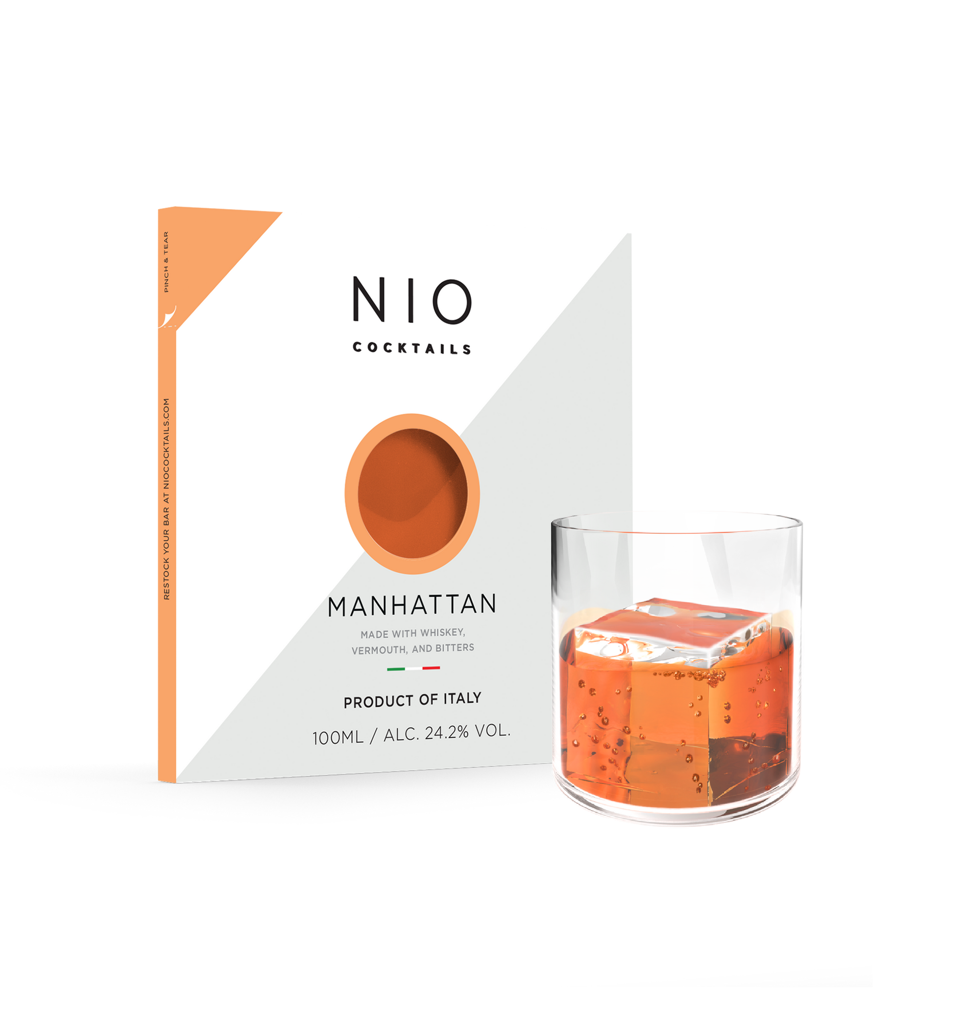 NIO COCKTAILS Manhattan glass