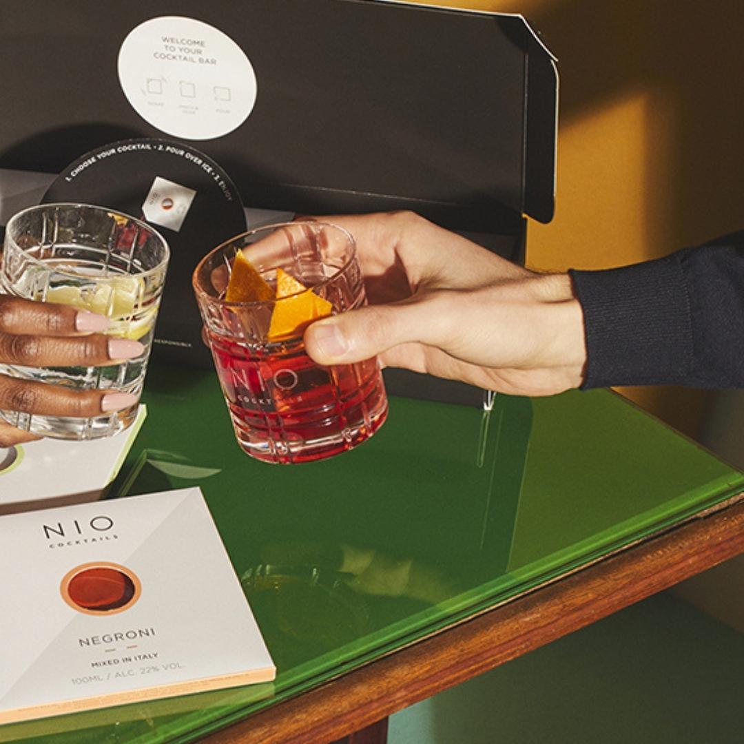NIO Cocktails are made with the finest spirits and liqueurs, with no preservatives, additives or artificial flavors